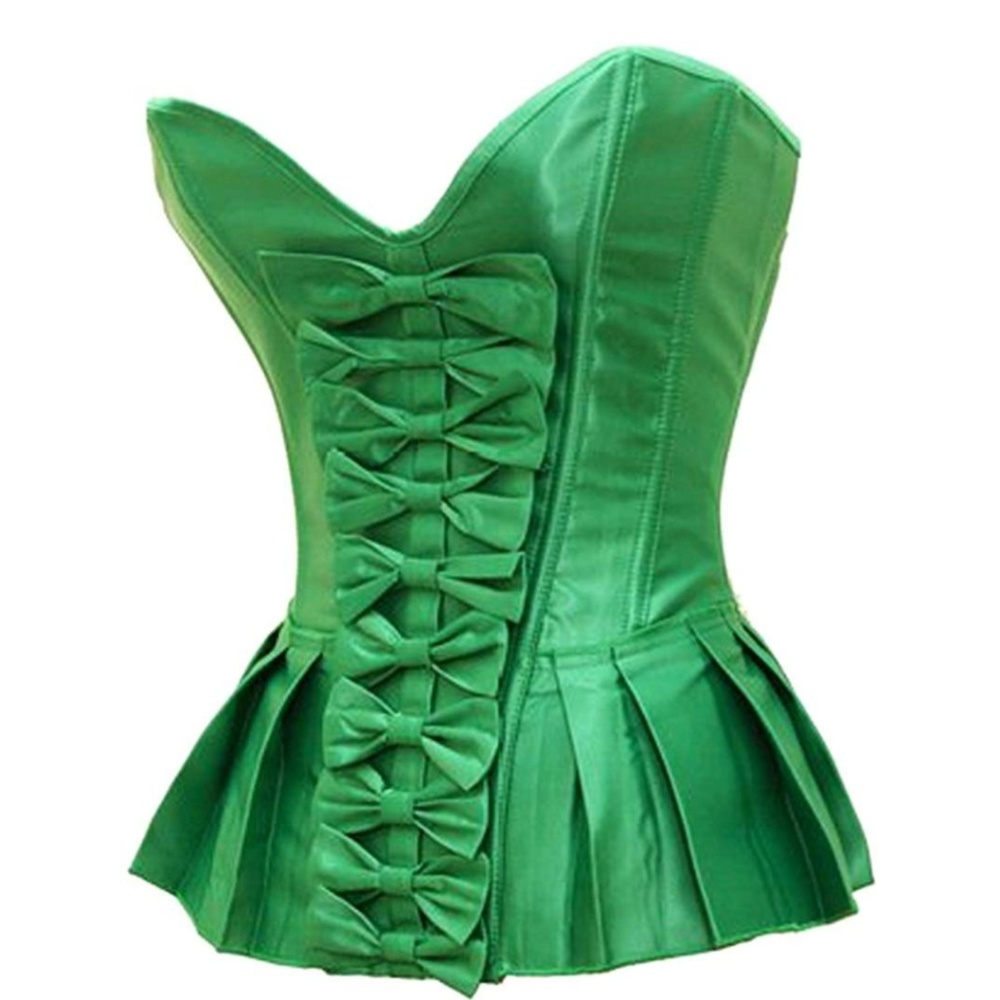 Green corset